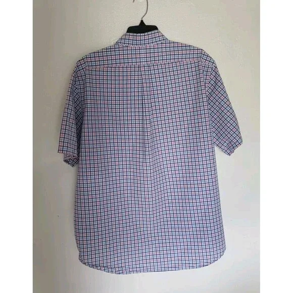 Ralph Lauren  Men's Plaid Button Down Blue Classic Shirt Size XXL - Picture 2 of 8